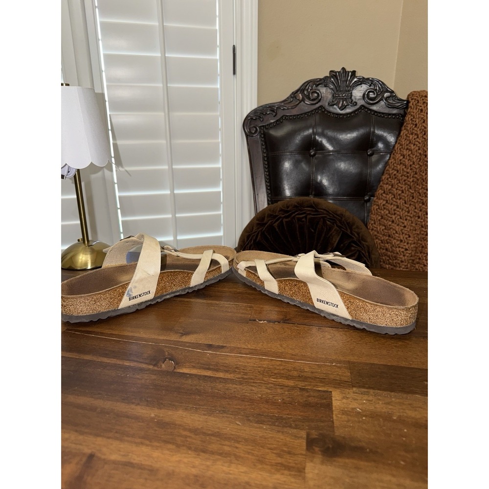 Birkenstock Mayari Pearl Sandals Buckle Strap Leather Women's Size EU 40 US 9 - Picture 7 of 10